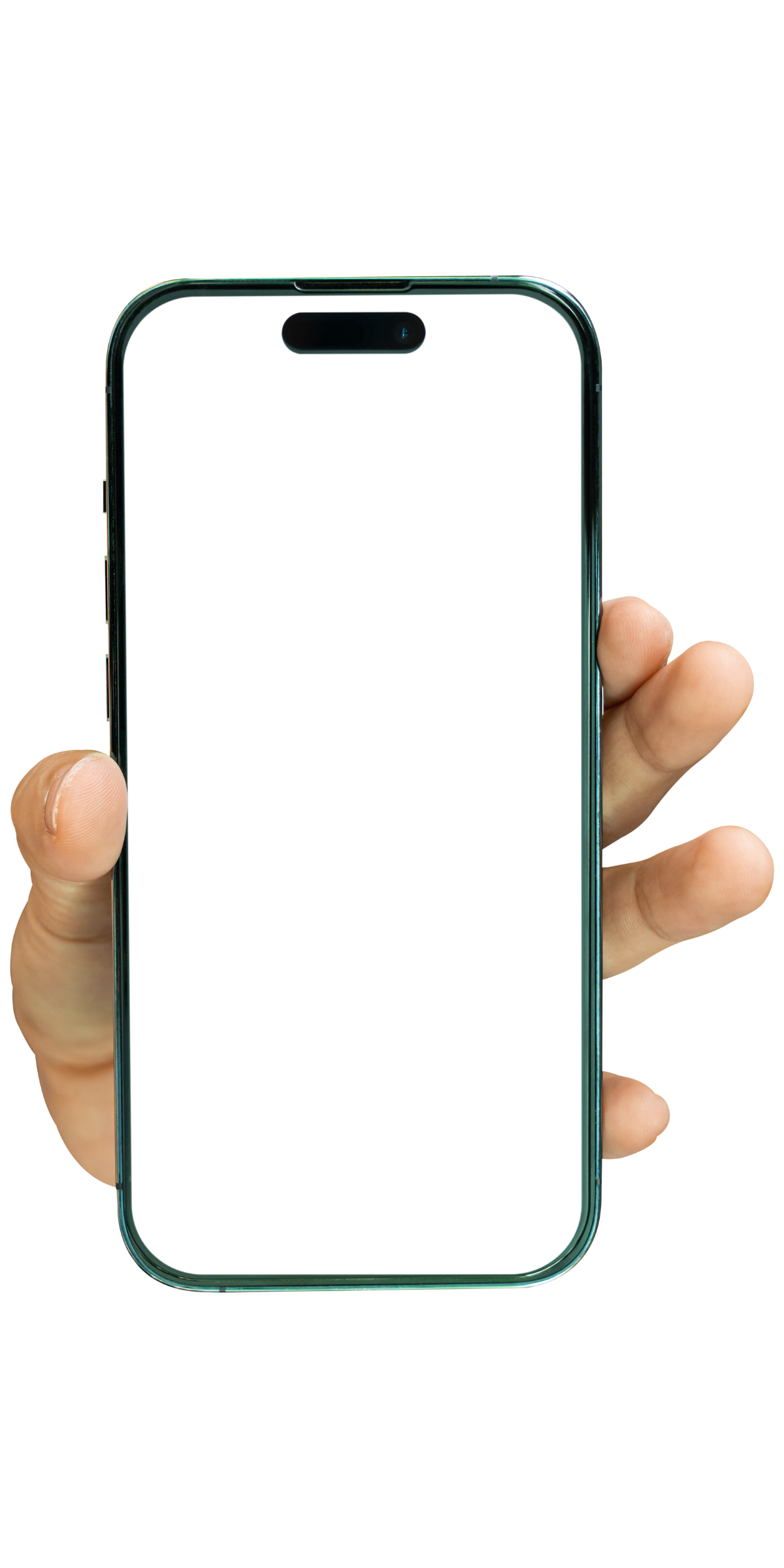 Phone showing intori app